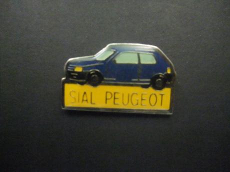 Peugeot 205 , 1984 - 1987 blauw model Sial